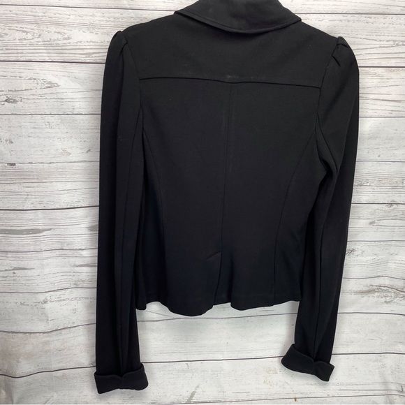 🍁 Semantik Blazer Stretch Fabric Jacket Coat sz S - Picture 2 of 9